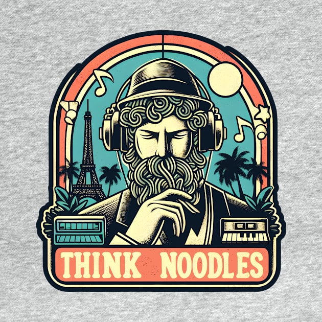 Think Noodles - Music Man by WolfeTEES